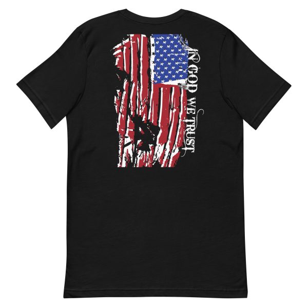 In God We Trust / American Flag - Fitted Tee